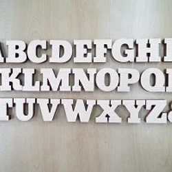 木製アルファベットセリフB《小》 1枚目の画像