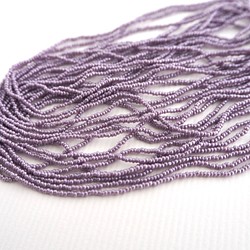 捷克種子珠（15/0）Opac紫水晶/高級時裝刺繡Luneville刺繡珠刺繡穿線器 第1張的照片