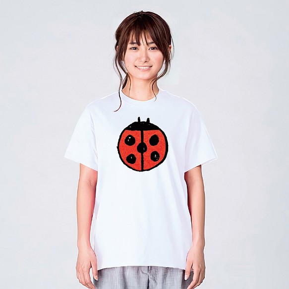 てんとう虫 昆虫 Tシャツ メンズ レディース キッズ 子供服 半袖