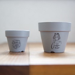 L-L coffee beans and lamp light 鉢セット 1枚目の画像
