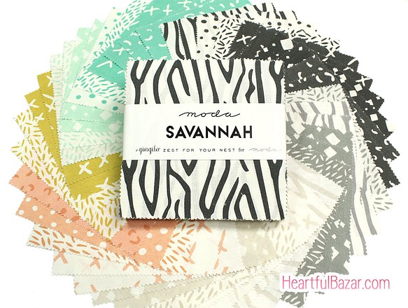 USAコットン moda charmpack 42枚セット SAVANNAH 1枚目の画像