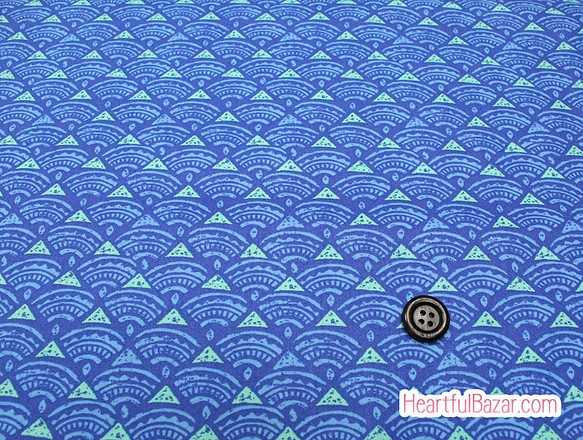 USAコットン(110×50) moda horizon Ultramarine 1枚目の画像