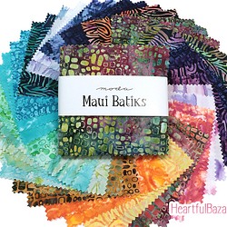 USAコットン moda charmpack 42枚セット Maui Batiks 1枚目の画像