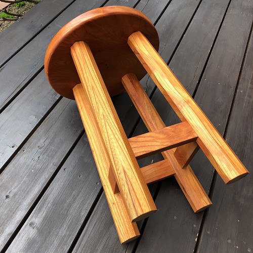 丸椅子 丸スツール 木製スツール 天然木 椅子（チェアー）・スツール 