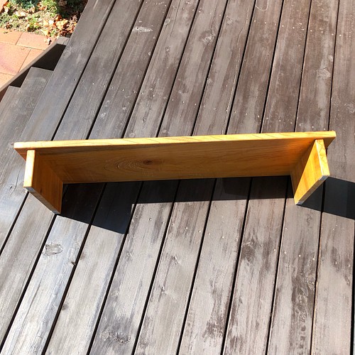 欅の玄関台 踏み台 木製 ステップ 補助台 その他インテリア雑貨 浜谷 