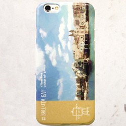 青空と街（油絵・#B） by HITO スマホケース ※iPhone/アンドロイド/iPod touch5/6 1枚目の画像