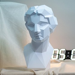 DIY手作3D紙模型 石膏像雕塑系列 - 石膏像系列 - 維納斯角面 (3色可選) 第1張的照片