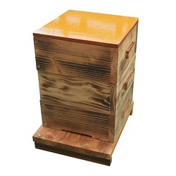 日本ミツバチ 巣箱 日本蜜蜂 日本みつばち巣箱 重箱式4段 その他雑貨 