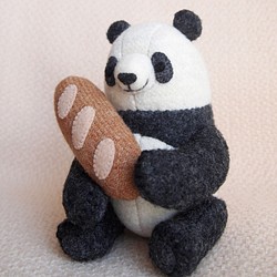 【p様オーダー作品】パンとパンダの子 1枚目の画像