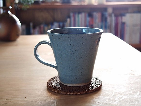 咖啡杯（青灰色大）_yc-010 第1張的照片