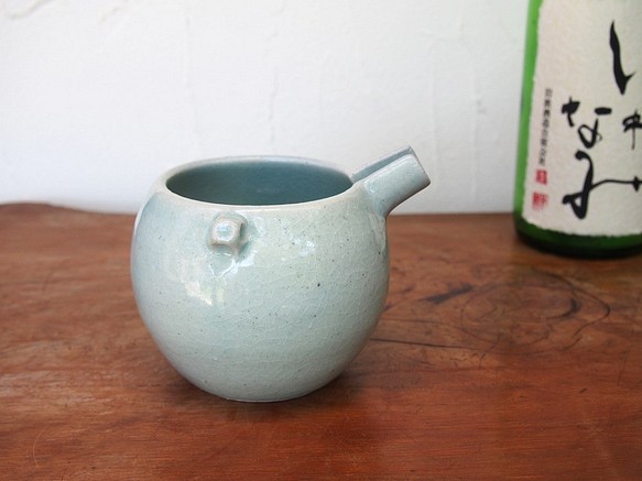 清酒碗·小（藍色白色磁鐵）yi  -  036 第1張的照片