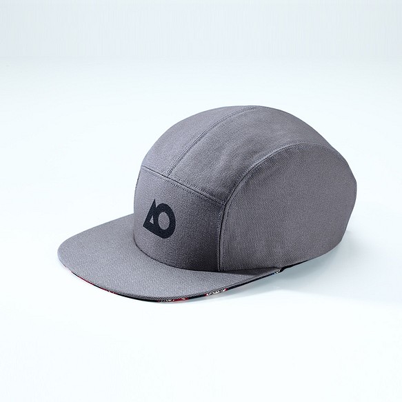 AO 5✭ Gray ✭ Handmade 5 Panel Hat／Limited／グレー Camp Cap 1枚目の画像