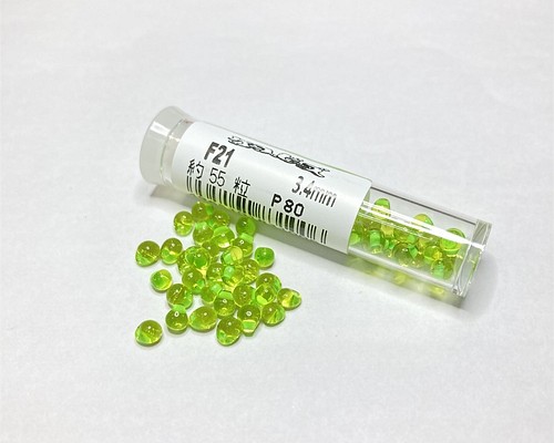 31255000 220粒 ドロップビーズ F21 4×（55粒） ビーズ beads&parts ...