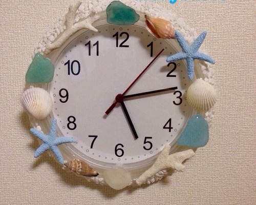 人魚姫のかけ時計 掛け時計・置き時計 & ｓｅａ 通販｜Creema