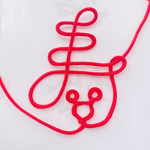 寿　単体　赤い糸　運命の赤い糸　前撮り　和装　ブライダル 1枚目の画像
