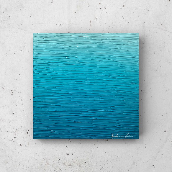 【The sound of waves.（S-#85）】絵画　インテリア　海　ハワイ　アートパネル　北欧 1枚目の画像