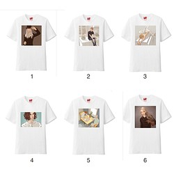【1 - 6】100designs 多田由美 Tシャツ 1枚目の画像