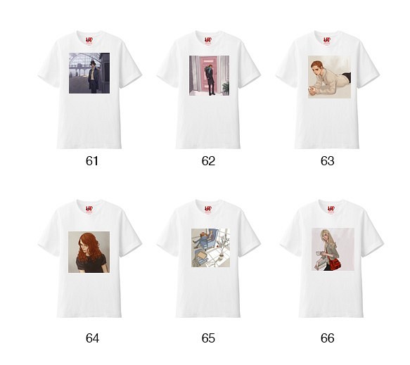 【61 - 66】100designs 多田由美 Tシャツ 1枚目の画像
