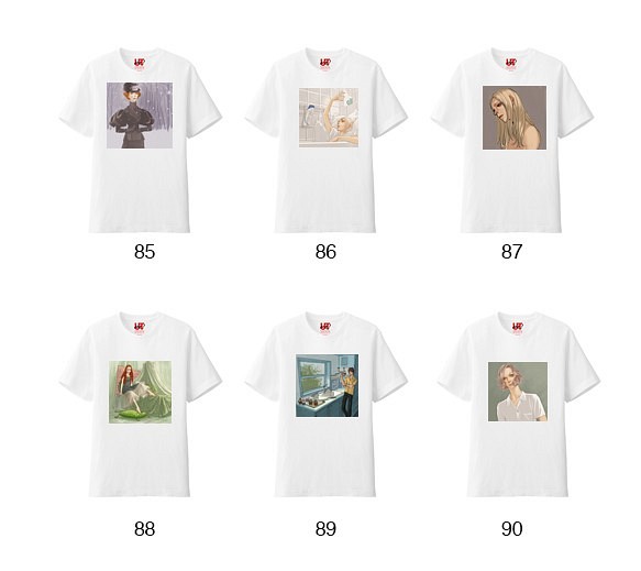 【85 - 90】100designs 多田由美 Tシャツ 1枚目の画像