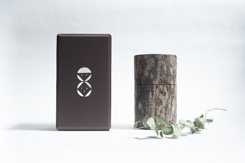 桜皮を使った秋田の伝統工芸品「樺細工」 CANISTER/150 「YATSU」 - 調味