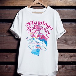 バスケTシャツ「Flamingo Fadeaway」 1枚目の画像