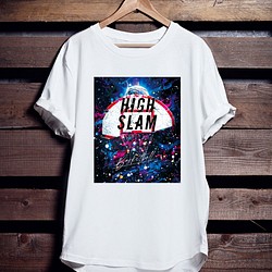 バスケTシャツ「HIGH SLAM」 1枚目の画像