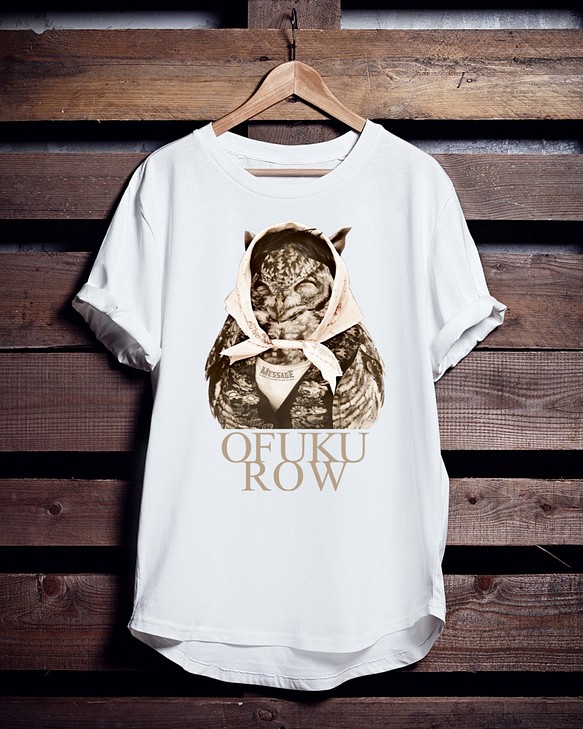 アニマルTシャツ「OFUKUROW」 1枚目の画像