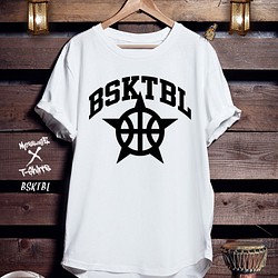 バスケTシャツ「BSKTBL」 1枚目の画像