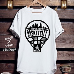 バスケTシャツ「BASKETCITY」 1枚目の画像