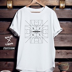 バスケTシャツ「CROSSGAME」 1枚目の画像