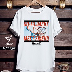 バスケTシャツ「BAKSE FRIEND」 1枚目の画像