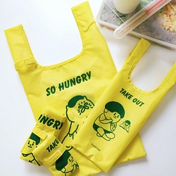 環保組合 (外食購物袋+飲料袋) 雙面印刷 / 介太五郎 第1張的照片