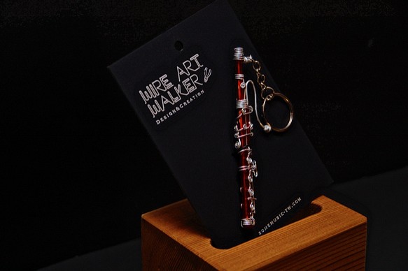 【楽器ワイヤーストラップ】ファゴット｜音楽雑貨｜クラシック音楽｜Music Gift 第1張的照片