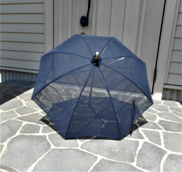 紗のオシャレ日傘（傘袋付き） 1枚目の画像