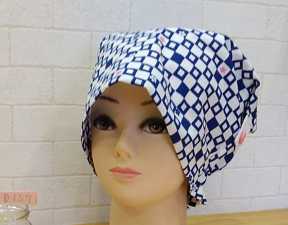 特許意匠登録品 D157L　ことね Cafe 頭巾Ⅱ　Lサイズ 1枚目の画像