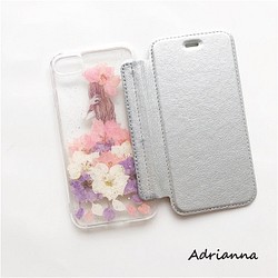 ドレス 押し花 手帳型スマホケース Iphoneケース Iiphone13 12 Se2 11pro 8 Xs Iphoneケース カバー Adrianna 通販 Creema クリーマ ハンドメイド 手作り クラフト作品の販売サイト