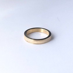 line ring tg 指輪　リング　木　真鍮 1枚目の画像