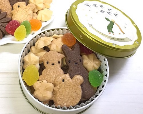 メルヘンクッキー缶 プリンス缶(星の王子様)【横浜ウォーカー掲載品】