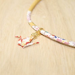 Origami Japanese CREPE necklace 第1張的照片