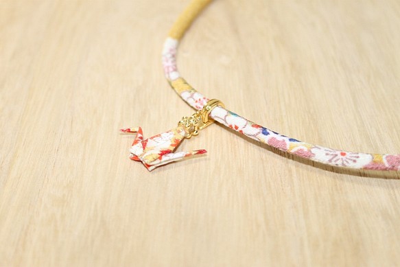 Origami Japanese CREPE necklace 第1張的照片