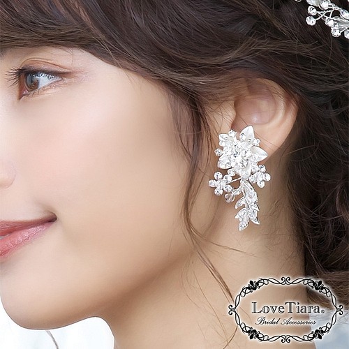 アビー イヤリング ピアス Te 05 小枝 アクセサリー シルバー 大ぶり ナチュラル ウエディング 結婚式 イヤリング ノンホールピアス Lovetiara 通販 Creema クリーマ ハンドメイド 手作り クラフト作品の販売サイト