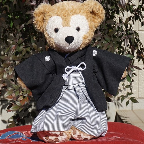 【今日の超目玉】 ダッフィー&シェリーメイのウェディング衣装 羽織袴と白無垢 おもちゃ/人形