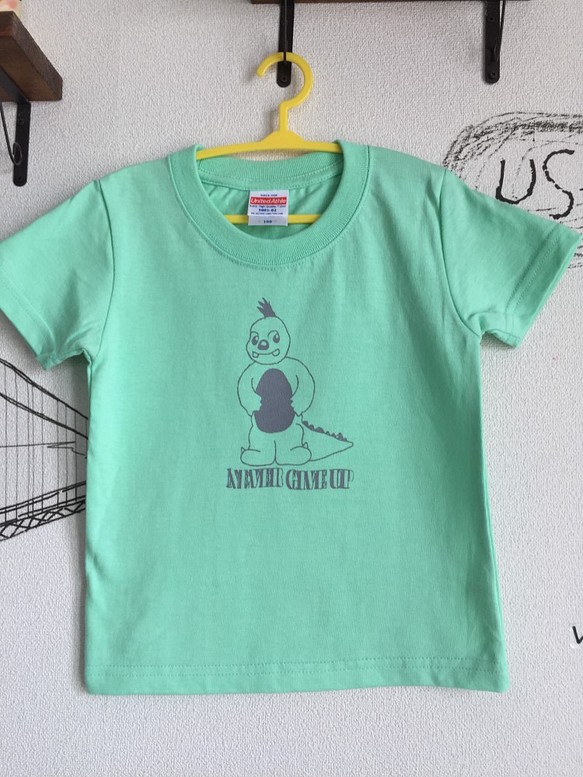 【2枚以上購入で30%OFF】　コットンオリジナルTシャツ（子供用）　KIDS MONSTER 1枚目の画像