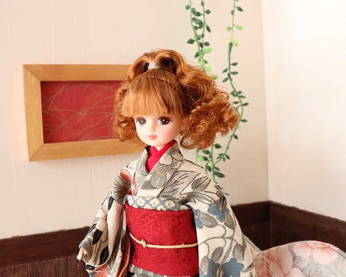 リカちゃんの着物 大正浪漫 おもちゃ・人形 メゾン キジトラ 通販 