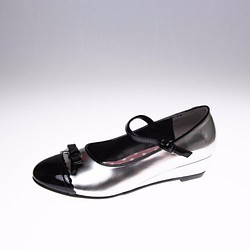 final sale☆kids shoes 【24.0㎝】シルバー 1枚目の画像