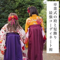 【前編】【完全保存版】色から選ぶ！卒業式の袴と髪飾りの最強コーディネート 1枚目の画像