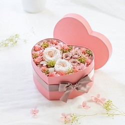 Heart Shape Flower Box（ハート型フラワーボックス） 1枚目の画像