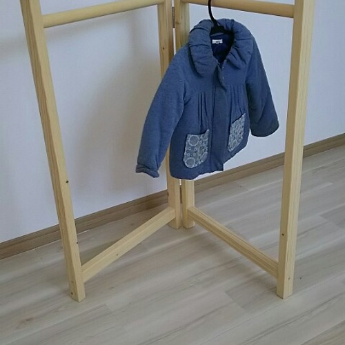 アイアン hanger rack ミニマリスト 送料無料‼️ 棚・シェルフ・ラック