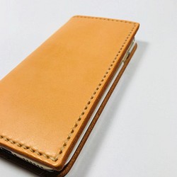 Leather iphone6,6s case camel JAPAN made 第1張的照片