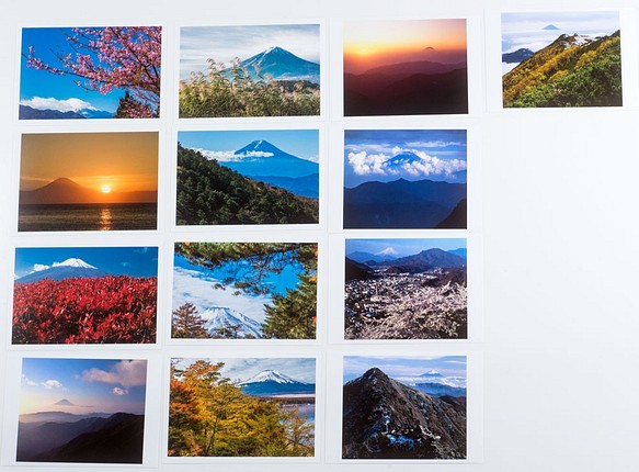 Lサイズの写真・富士山の見える風景13枚セット(L025) 1枚目の画像